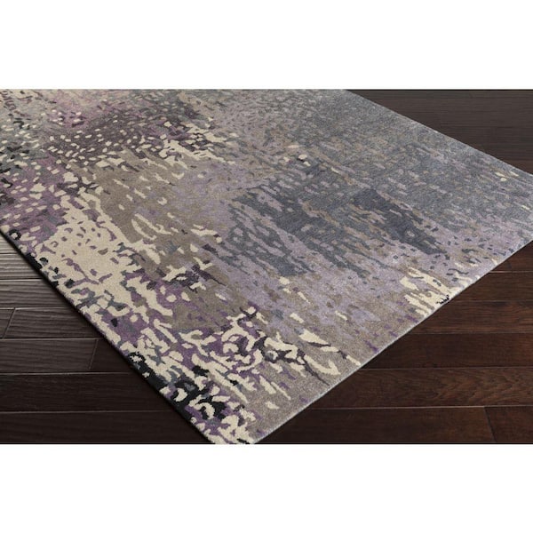 Atkinson Purple 8 ft. x 11 ft. Indoor Area Rug