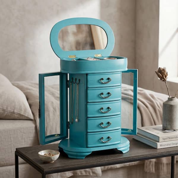 HIVES HONEY Daphne Jewelry Chest 6006-860 - The Home Depot