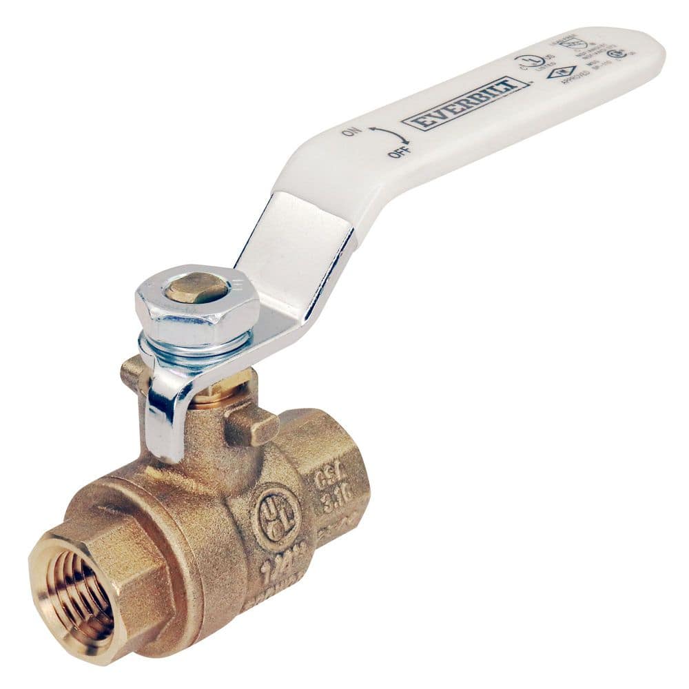 1/4 in. FNPT x 1/4 in. FNPT Lead Free Brass Full Port Threaded Ball Valve price history on PriceWatchPro