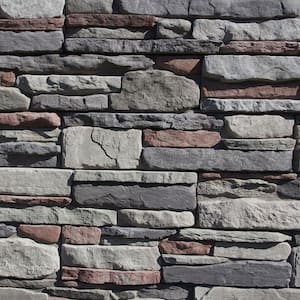 P-Series 5 in. x 20 in. Nottoway Ledge Stone Concrete Stone Veneer (4.9 sq. ft./bx)