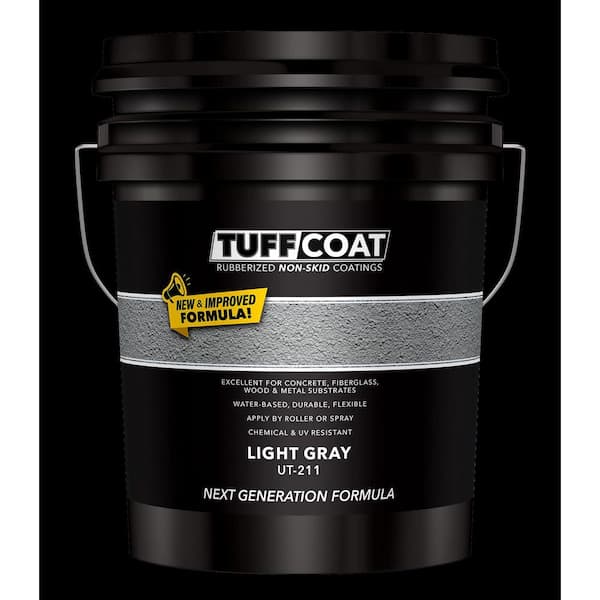 UT-211 5-Gl Light Gray Interior/Exterior, Concrete/Wood/Fiberglass/Metal Paint