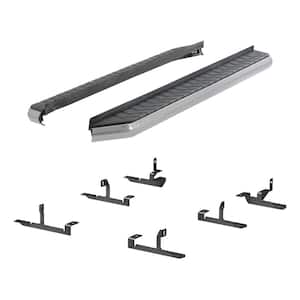 AeroTread 5 x 76-Inch Polished Stainless SUV Running Boards, Select Buick Enclave, Chevrolet Traverse