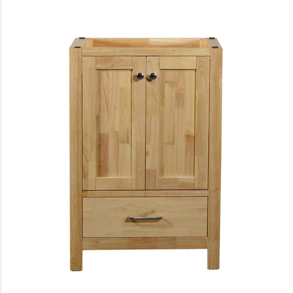 Laguna 24 in. W x 18 in. D x 35 in. H Bath Vanity Cabinet without Top in Na