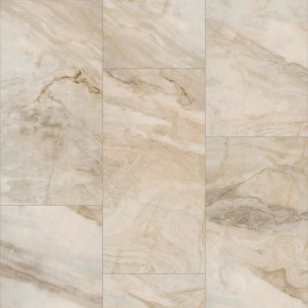 Vista Thistle 20 MIL x 12 in. W Waterproof Click Lock Vinyl Tile Flooring (15.83 sq.sf/case)