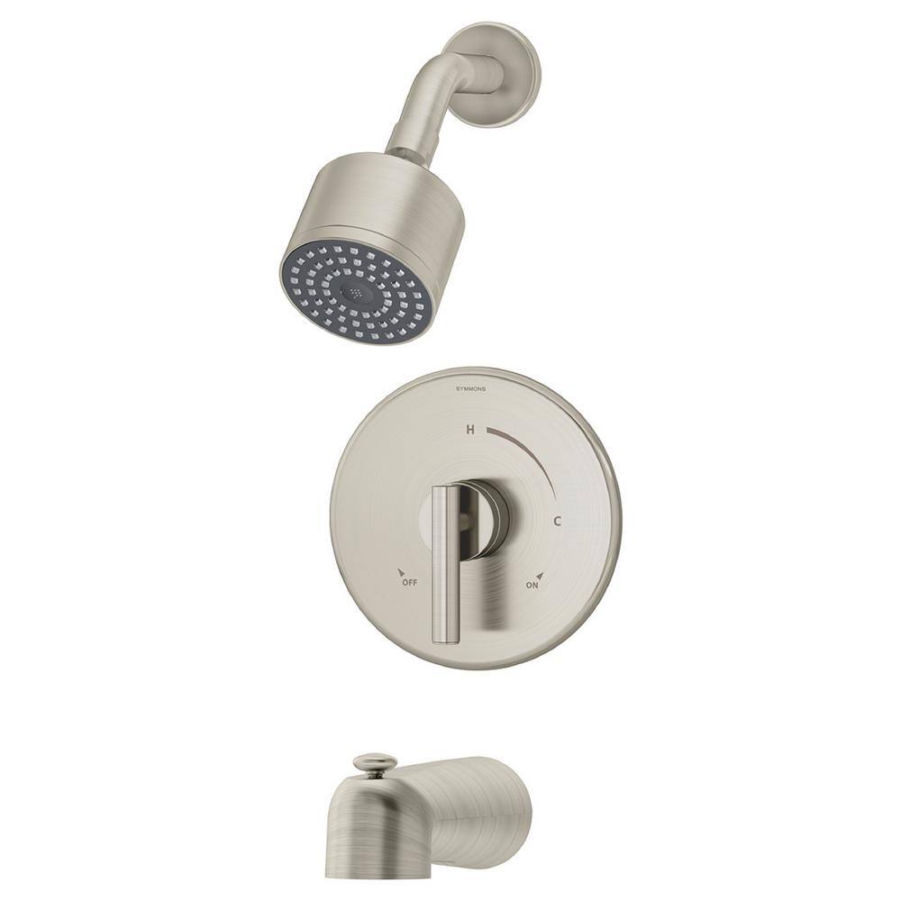 SYMMONS Toilettenpapierhalter "Identität" In Satin Nickel – Wandmontiert Mit Abnehmbaren Armen