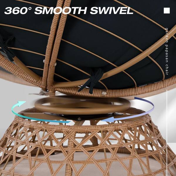 【予約販売品】 Wicker Outdoor Blue Dark with Chair Papasan Chair Lounge ジャケット・アウター