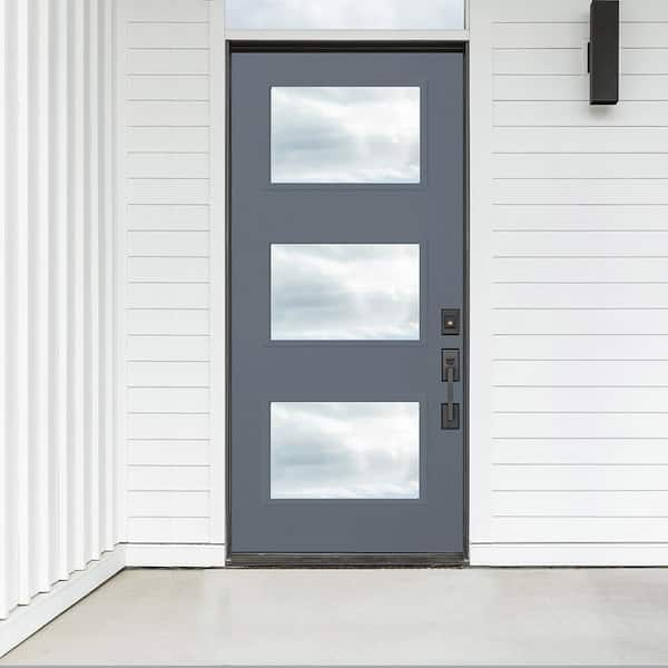 GCC Codel Entry Systems Contemporary Customizable Fiberglass Entry Door ...