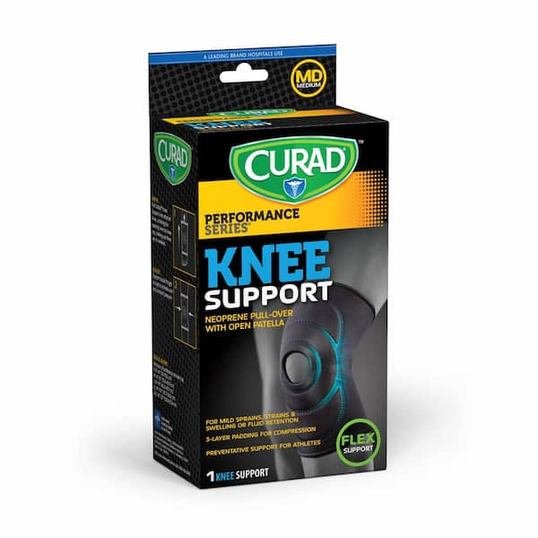 Curad Medium Open-Patella Knee Support