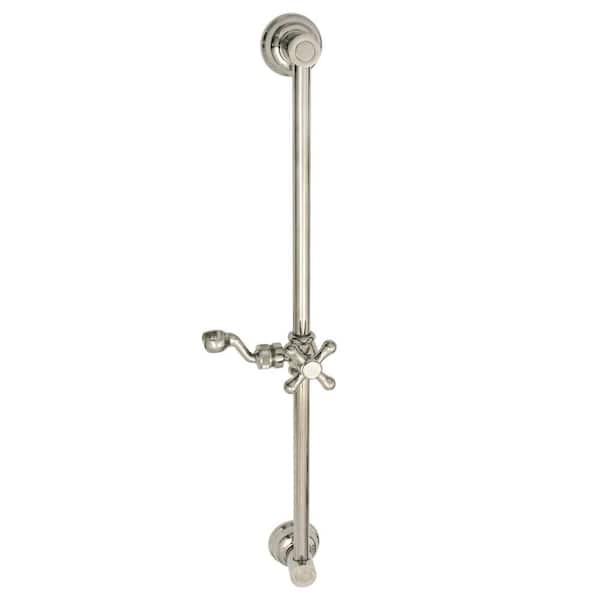 Kingston Brass Shower Scape 24 in. Shower Slide Bar in Polished Nickel