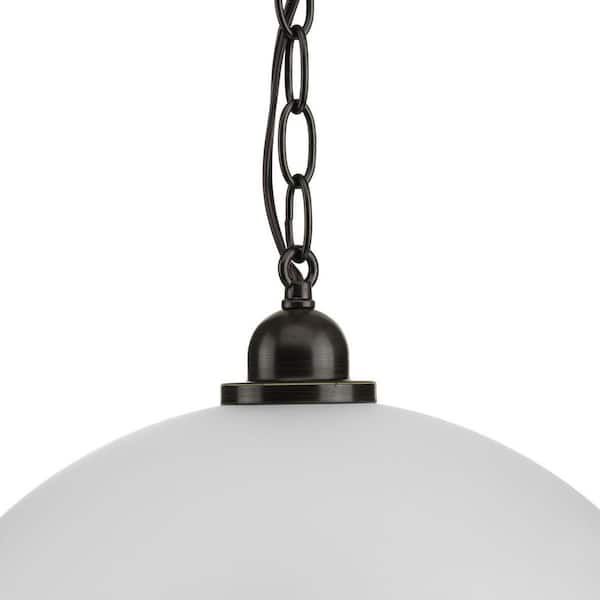 Classic 1-Light Antique Bronze Pendant