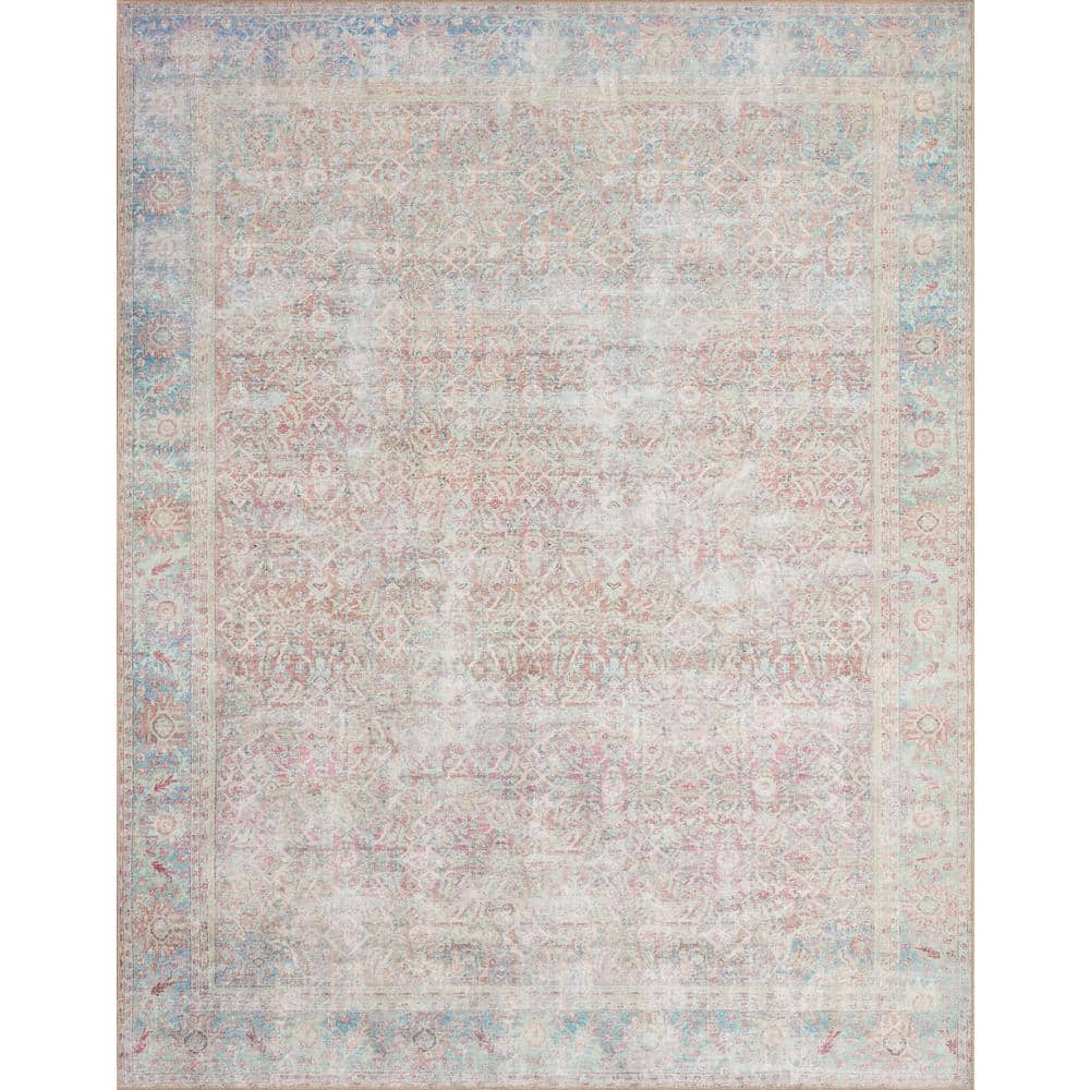 Wynter Red/Teal 7 ft. 6 in. x 9 ft. 6 in. Oriental Printed Area Rug price history on PriceWatchPro