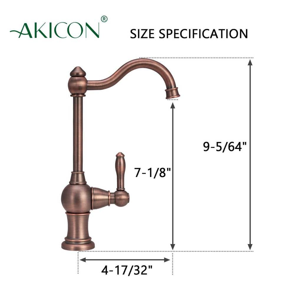 Antique Bronze Single Handle Drinking Water Faucet