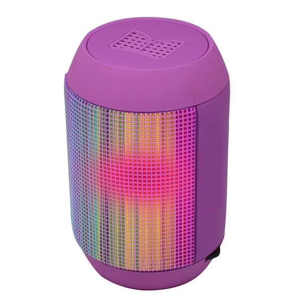 iPM Pump It Up LED Light Up Bluetooth Speaker, Purple