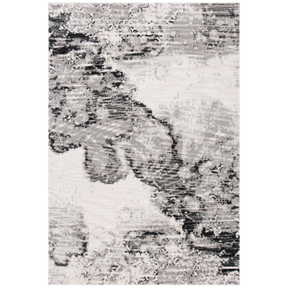 Invista 4 ft. x 6 ft. Ivory/Gray Abstract Cloudy Area Rug price history on PriceWatchPro