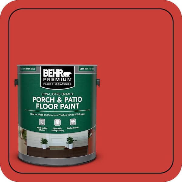 1 gal. #P170-7 100 Mph Low-Lustre Enamel Interior/Exterior Porch and Patio Floor Paint
