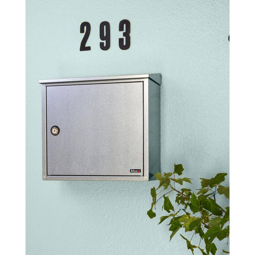 Galvanized Steel Small Lockable Wall Mounted Mailbox