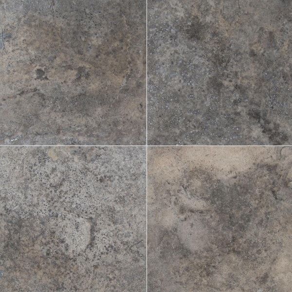MSI Silver 12 in. x 12 in. Honed Travertine Floor and Wall Tile (10 sq. ft. / case)