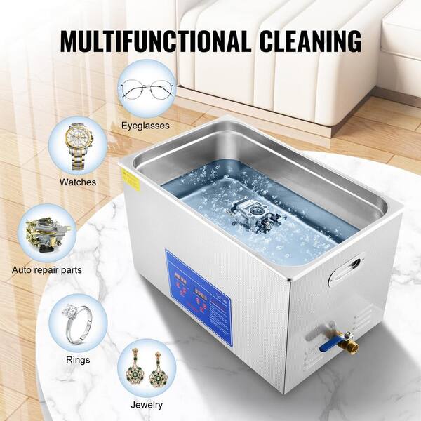 SKYSHALO Ultrasonic Machine 30L for Cleaning Eyeglasses Commercial