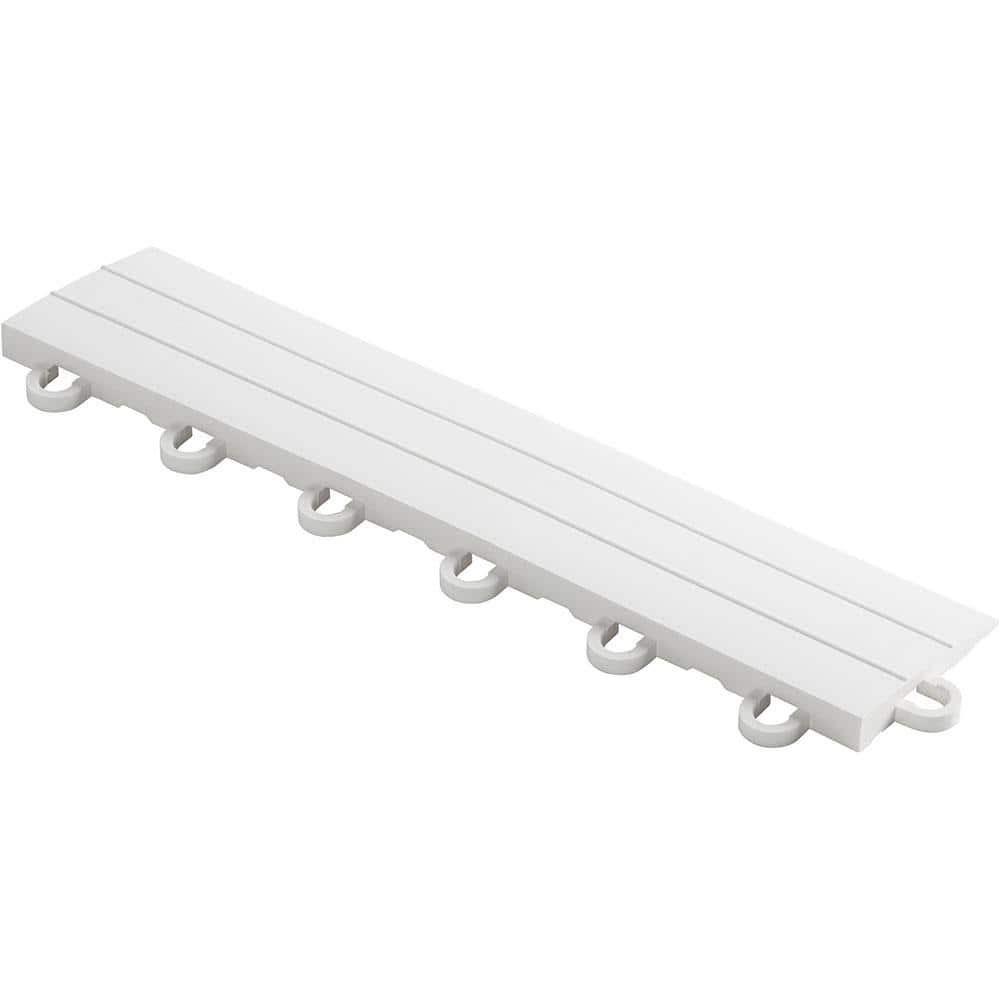 2.75 in. x 12 in. Artic White Looped Polypropylene Ramp Edging for Diamondtrax Home Modular Flooring (10-Pack) price history on PriceWatchPro