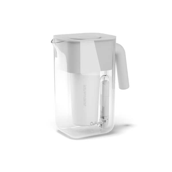 Culligan Zero Water Technology 10 Cup Water Filter Pitcher with 5-Stage Advanced Water Filter