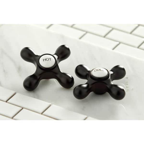 Restoration 2-Handle Wall-Mount Standard Kitchen Faucet in Oil Rubbed Bronze