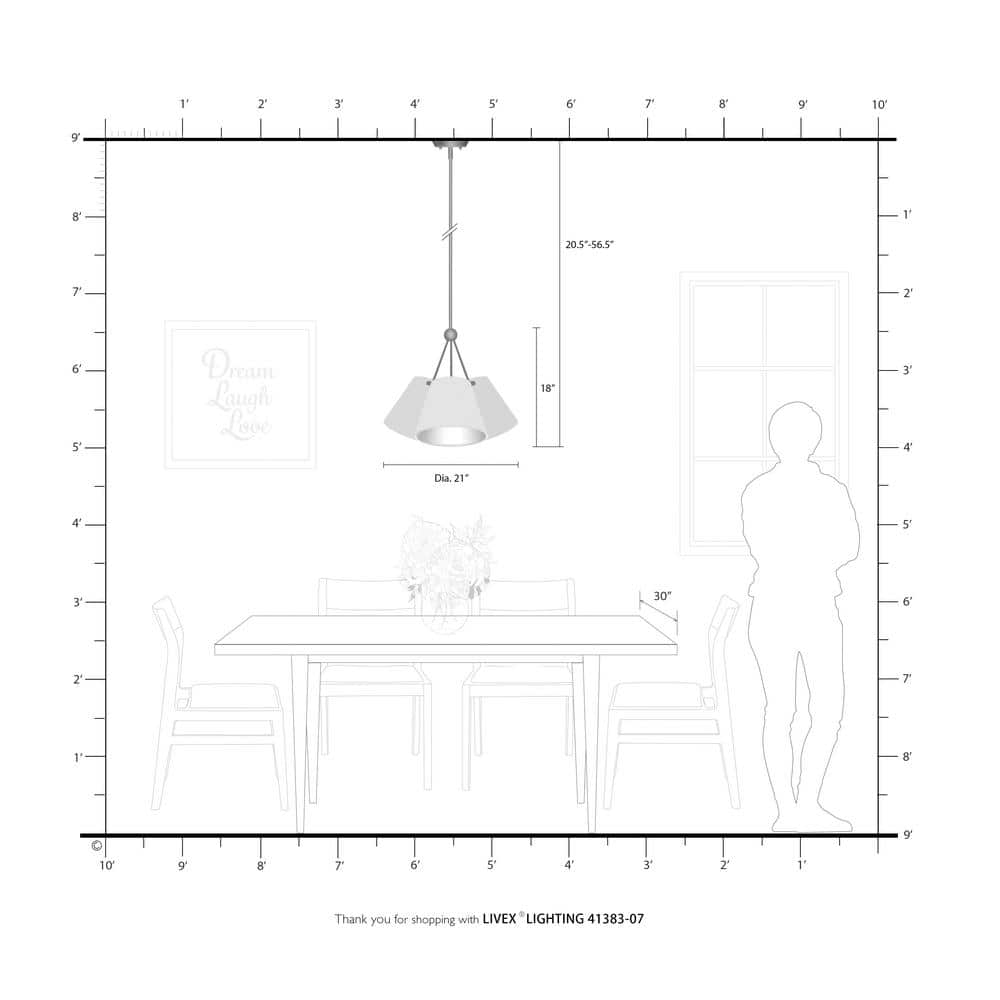 Elegant Symphony 3-Light Bronze & Crystal Chandelier with Oatmeal Fabric Shades
