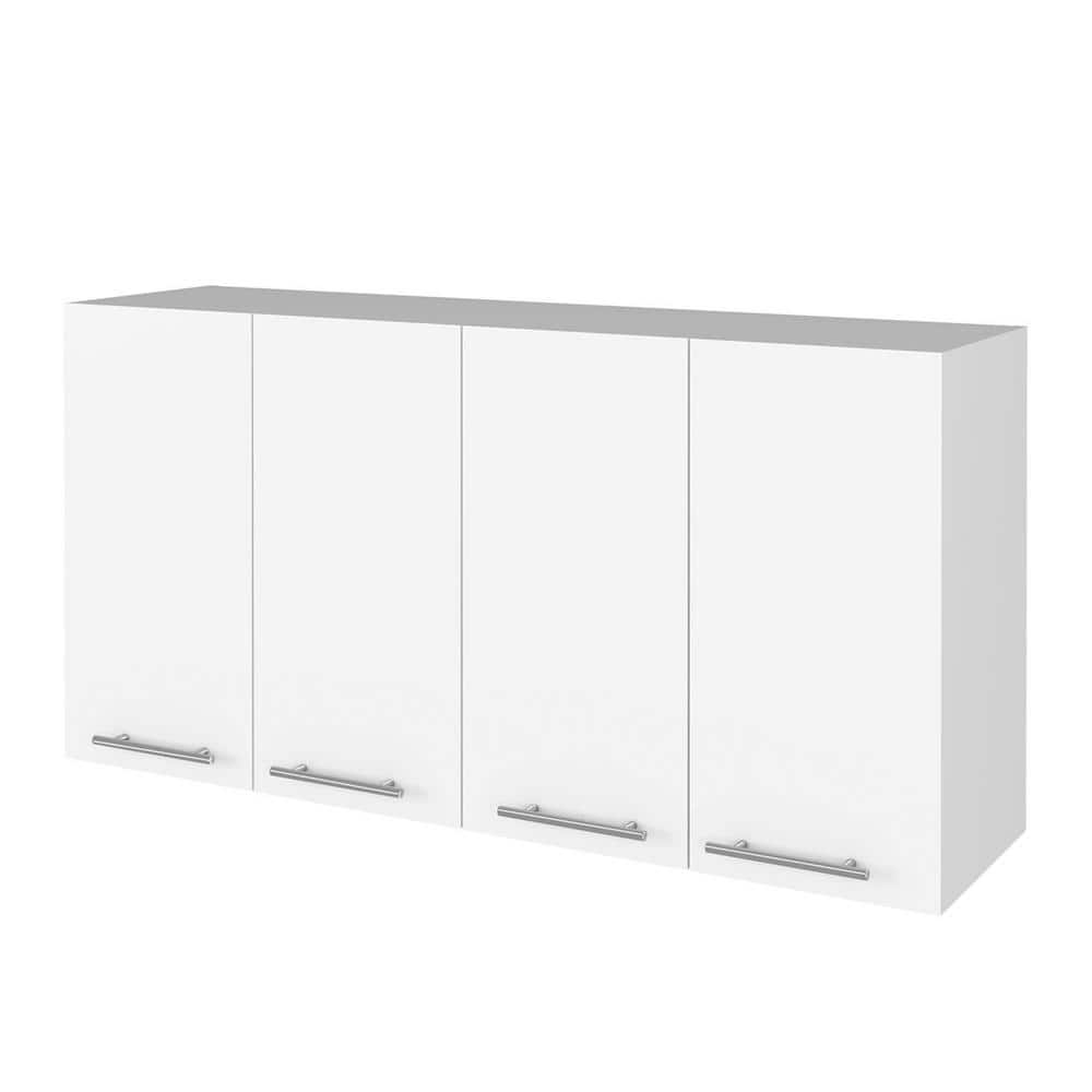 47.2 in. W x 13.18 in. D x 23.6 in. H White Ready to Assemble Wall Mounted 