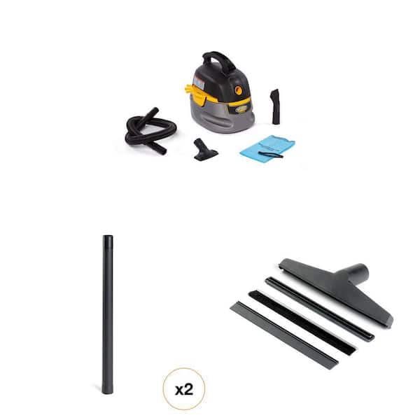 1-1/4 in. VT1404/VT1405 Wet Dry Vac Nozzle & Wand Attachment with 2.5 Gal Shop Vacuum Combo