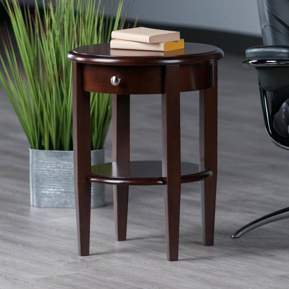 Concord Walnut End Table - thumbnail 8