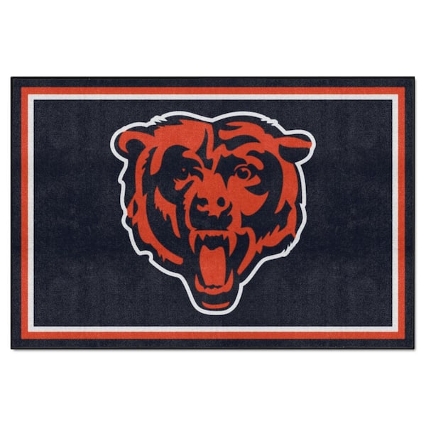 Chicago Bears 5ft. x 8 ft. Plush Area Rug