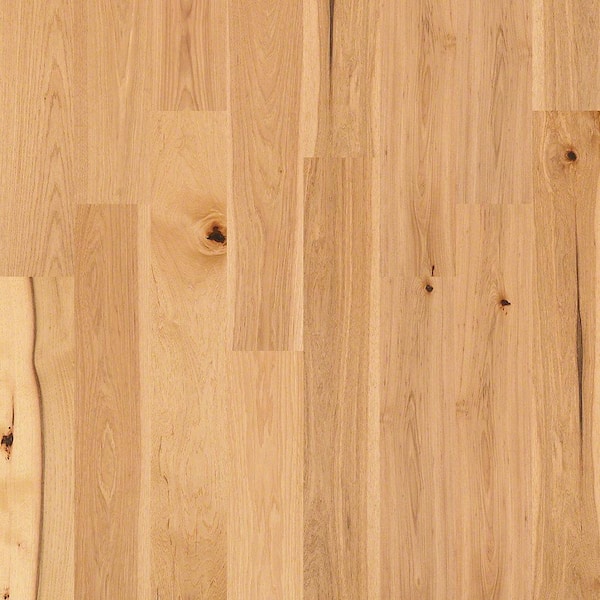 Engineered Hardwood Wood Flooring Hickory Sample 7 1/2"W 74 3/4"L Garette OnSale 