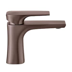 Monaco Single-Handle Single-Hole Bathroom Faucet in Oil Rubbed Bronze