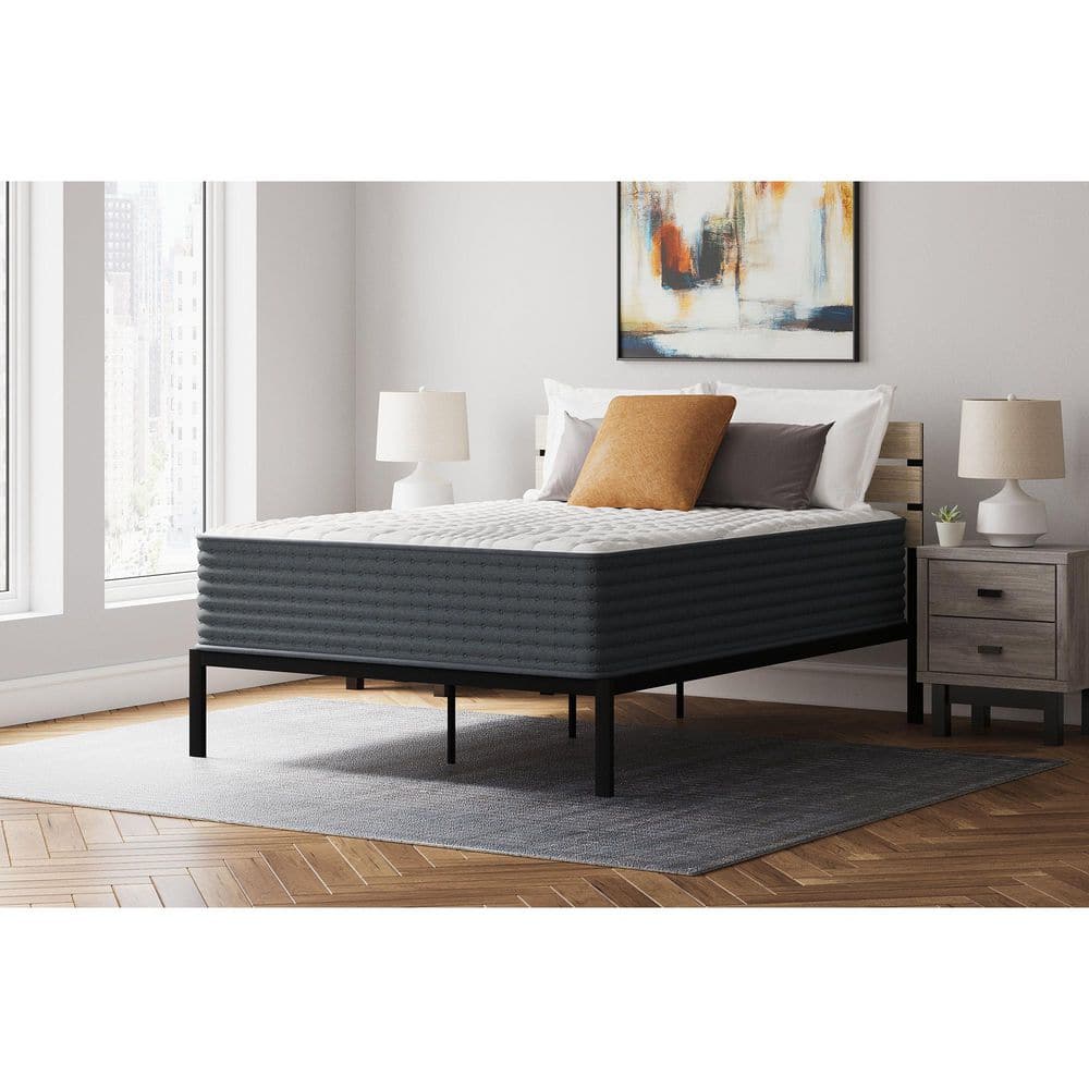 Queen White Innerspring Adjustable Bed Mattress