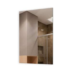 36 in. x 72 in. Frameless Rectangular Tempered Wall Mount Mirror 3/16 in. Thick Flat Edge Polish Bathroom Vanity Mirror