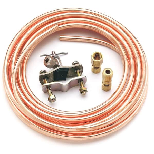 GE Universal 15 ft. Copper Ice Maker Installation Kit with Piercing Valve