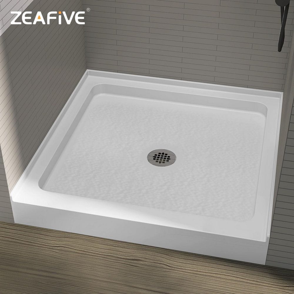 世界有名な x L in. 36 Zeno Zeafive 36 Pan Shower Alcove Acrylic W in. ジャケット・アウター