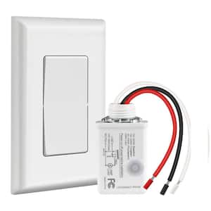 Vrbgify Plug-in Wireless Wall Mount Push Button On-Off Light Switch in ...