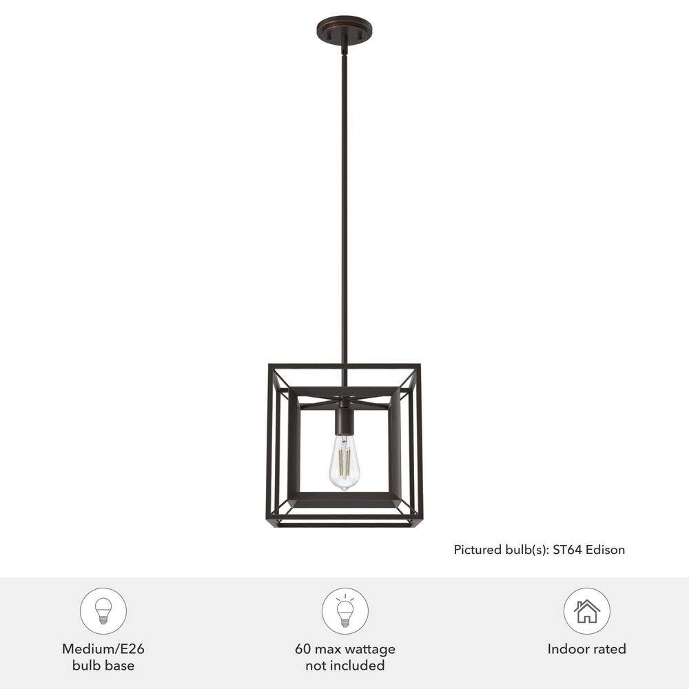 Onyx Bengal Modern Aluminum Convertible Pendant Light