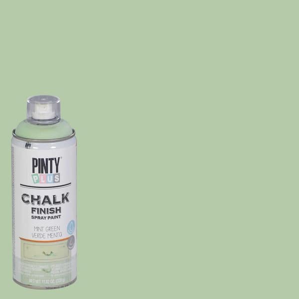 PINTY PLUS 11.82 oz. Mint Green Chalk Finish Spray Paint