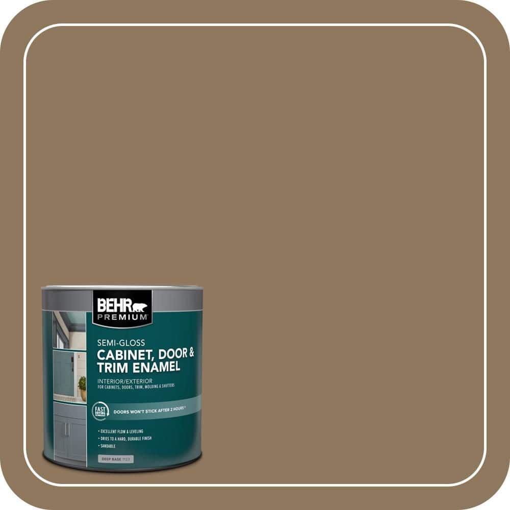 BEHR PREMIUM 1 qt. #N300-6 Archaeological Site Semi-Gloss Enamel