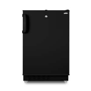 20 in. 2.68 cu. ft. Mini Refrigerator in Black with Freezer, ADA Compliant