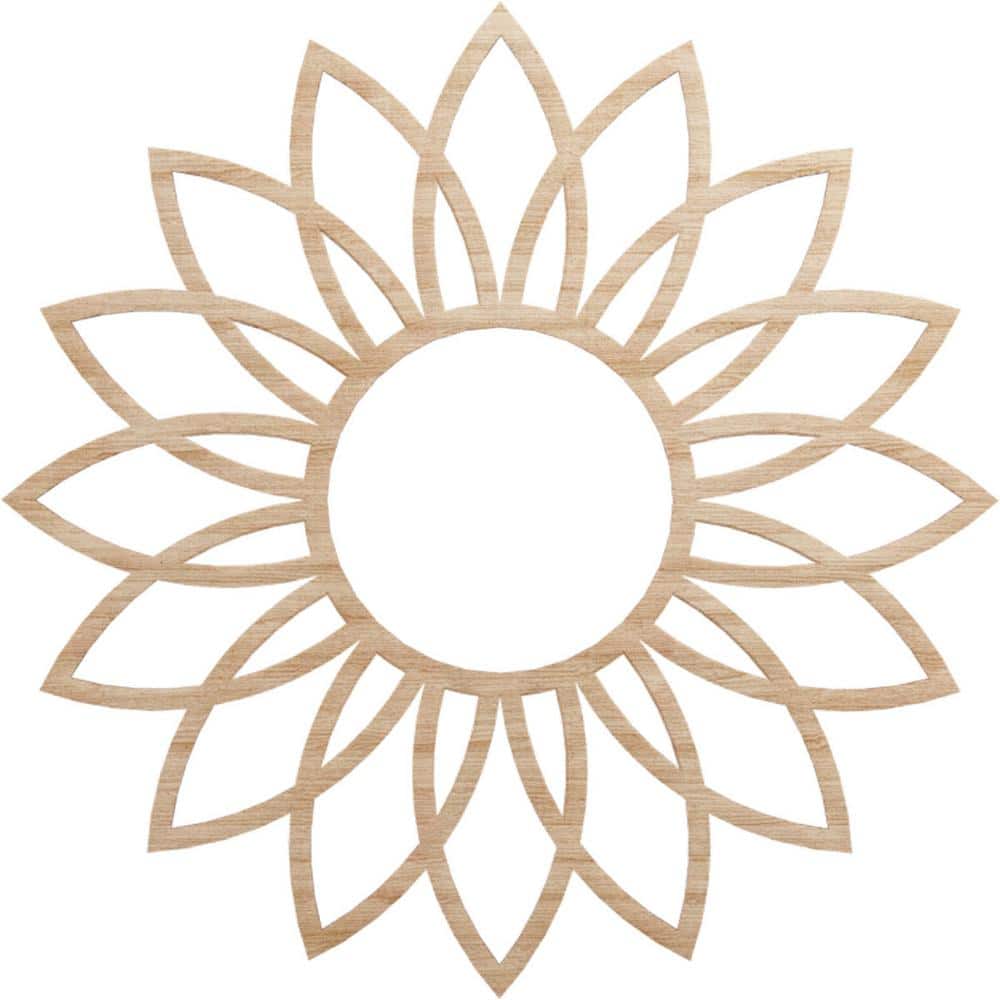 36 in. x 13.125 in. x 0.25 in. Wood Medallion Moulding price history on PriceWatchPro