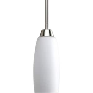 Wisten 1-Light Brushed Nickel Mini Pendant