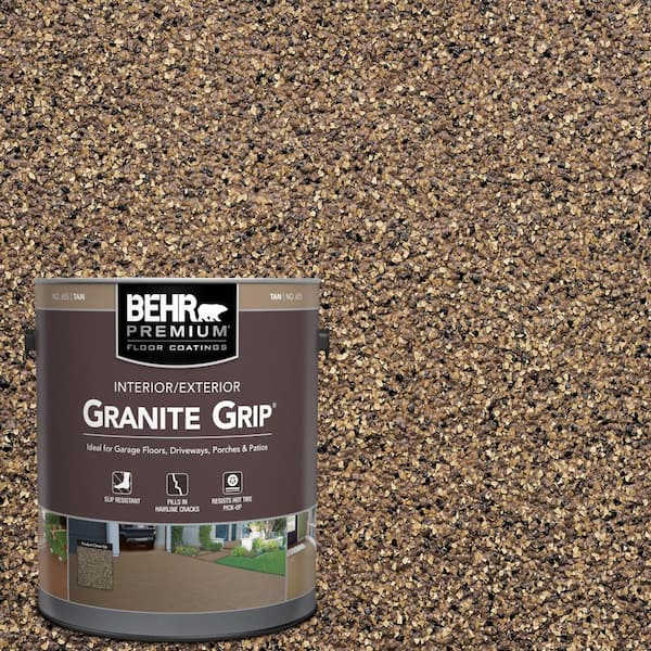 BEHR PREMIUM 1 Gal. #GG-16 Baltic Stone Decorative Flat Interior/Exterior Concrete Floor Coating