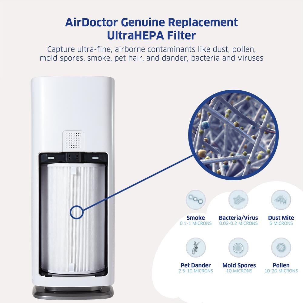 UltraHEPA and Carbon VOC Air Purifier Filter Set