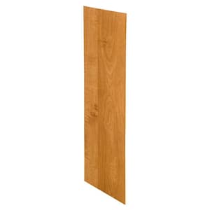 Hargrove Cinnamon Stain Assembled Kitchen Cabinet Pantry/Utility Tall Skin End Panel 23.25 in W x 0.25 in D x 96 in H
