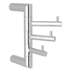 Pirellone Wall Mounted Robe Hook in Polished Chrome
