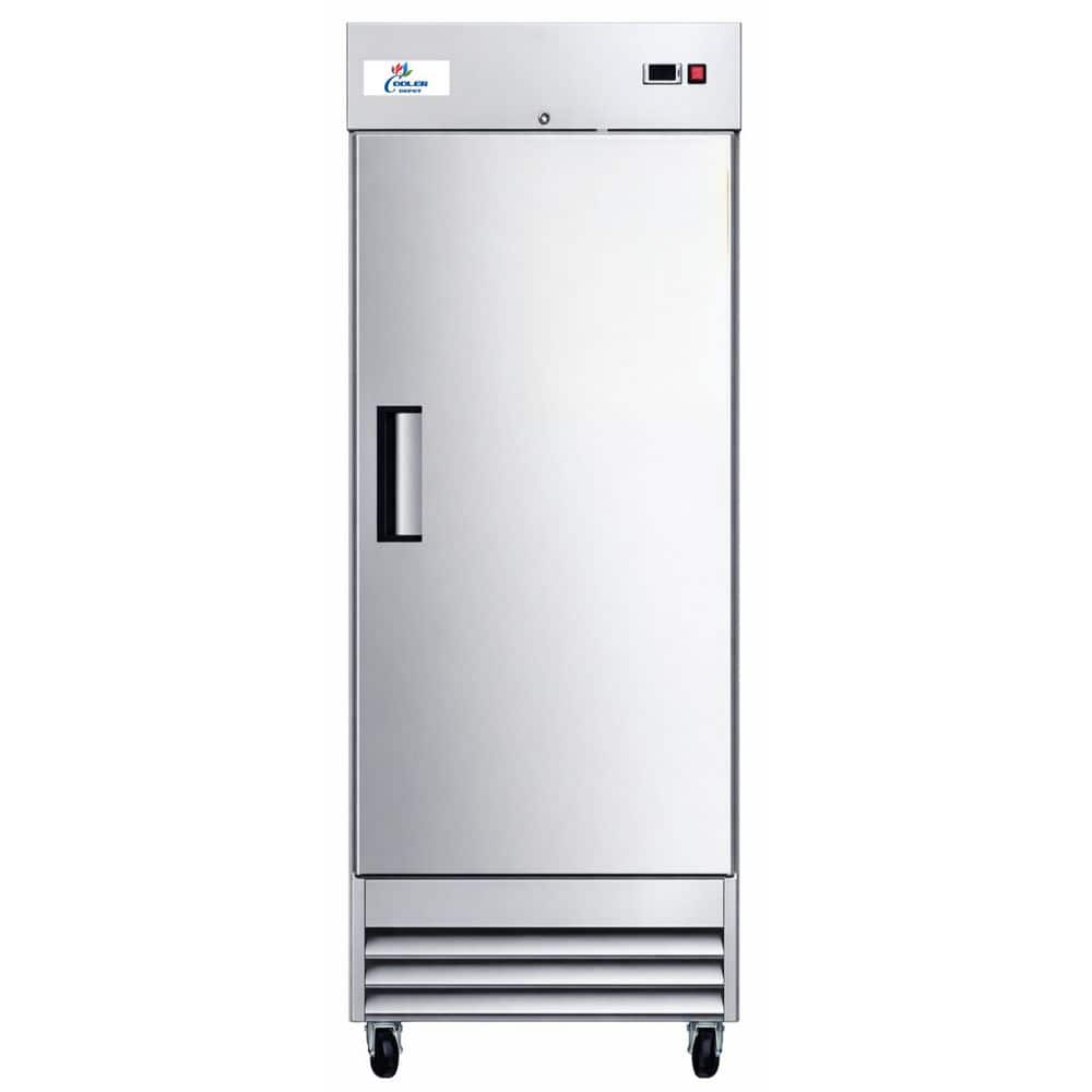 23 cu. ft. NSF Commercial Single Door Refrigerator in Stainless Steel