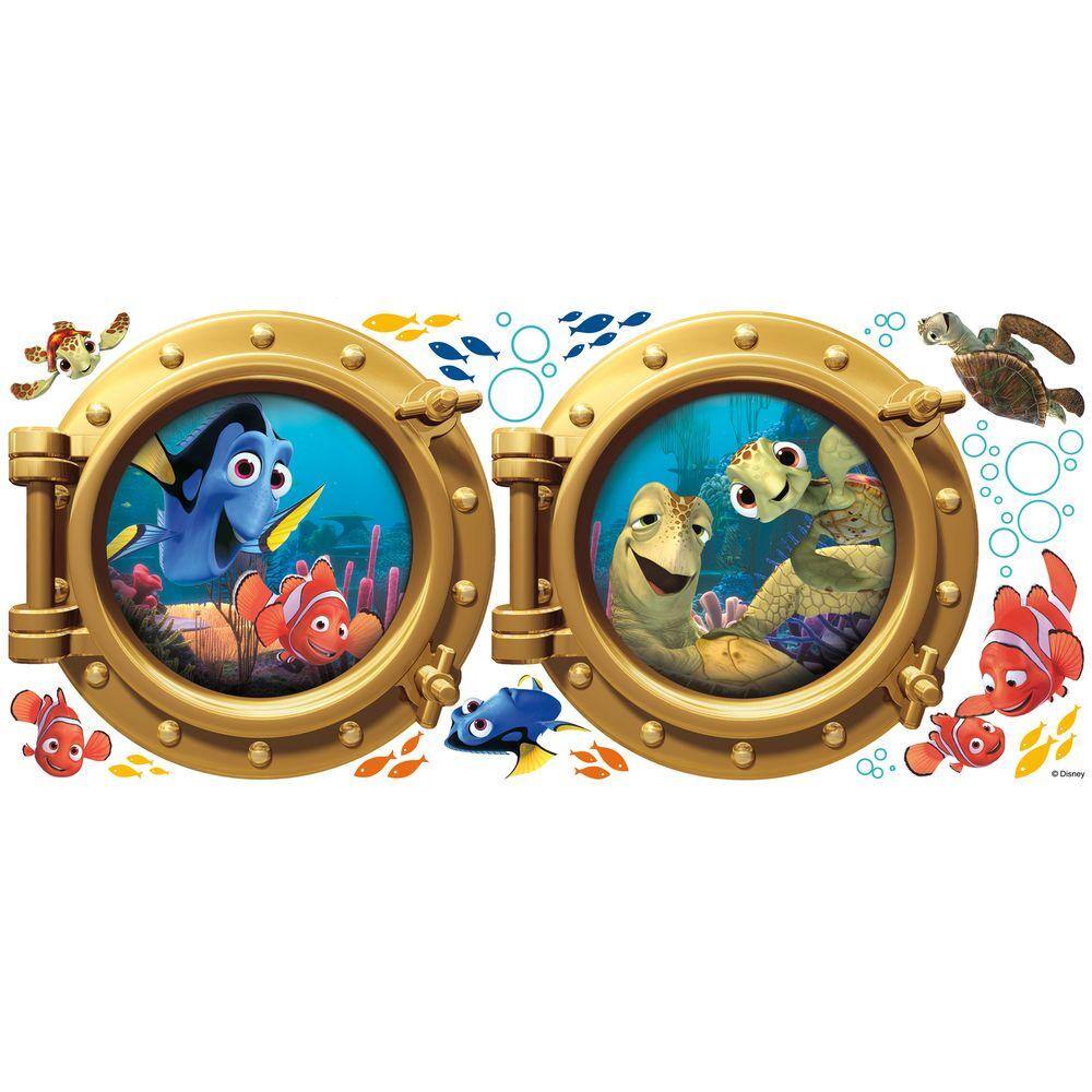 Finding Nemo Underwater Adventure Peel and Stick Wall Decals