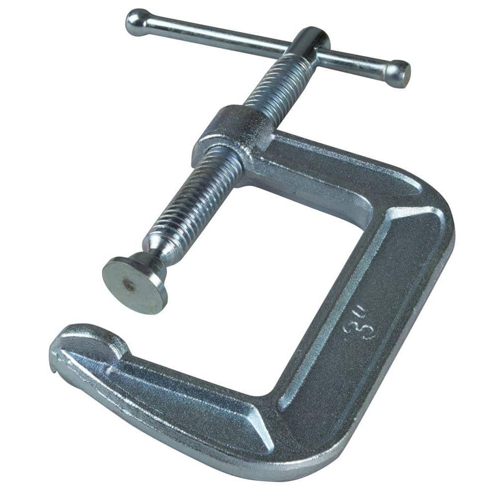 BESSEY CM Series 2 in. Drop Forged C-Clamp with 1-1/2 in. Throat Depth CM20 - The Home Depot
